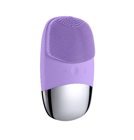 Electric Silicone Facial Cleansing Brush - Sonic Deep Pore Cleaner & Face Massager, IPX7 Waterproof