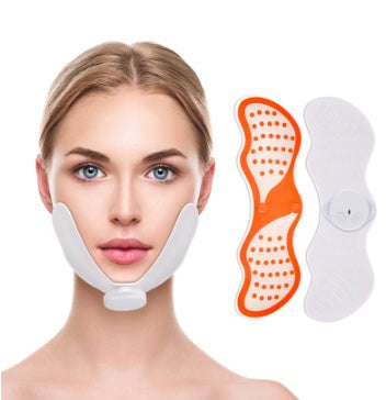 V-Shape Facial Slimming Massager - EMS Microcurrent Face Lifting Device for Jawline Contouring & Double Chin Reduction