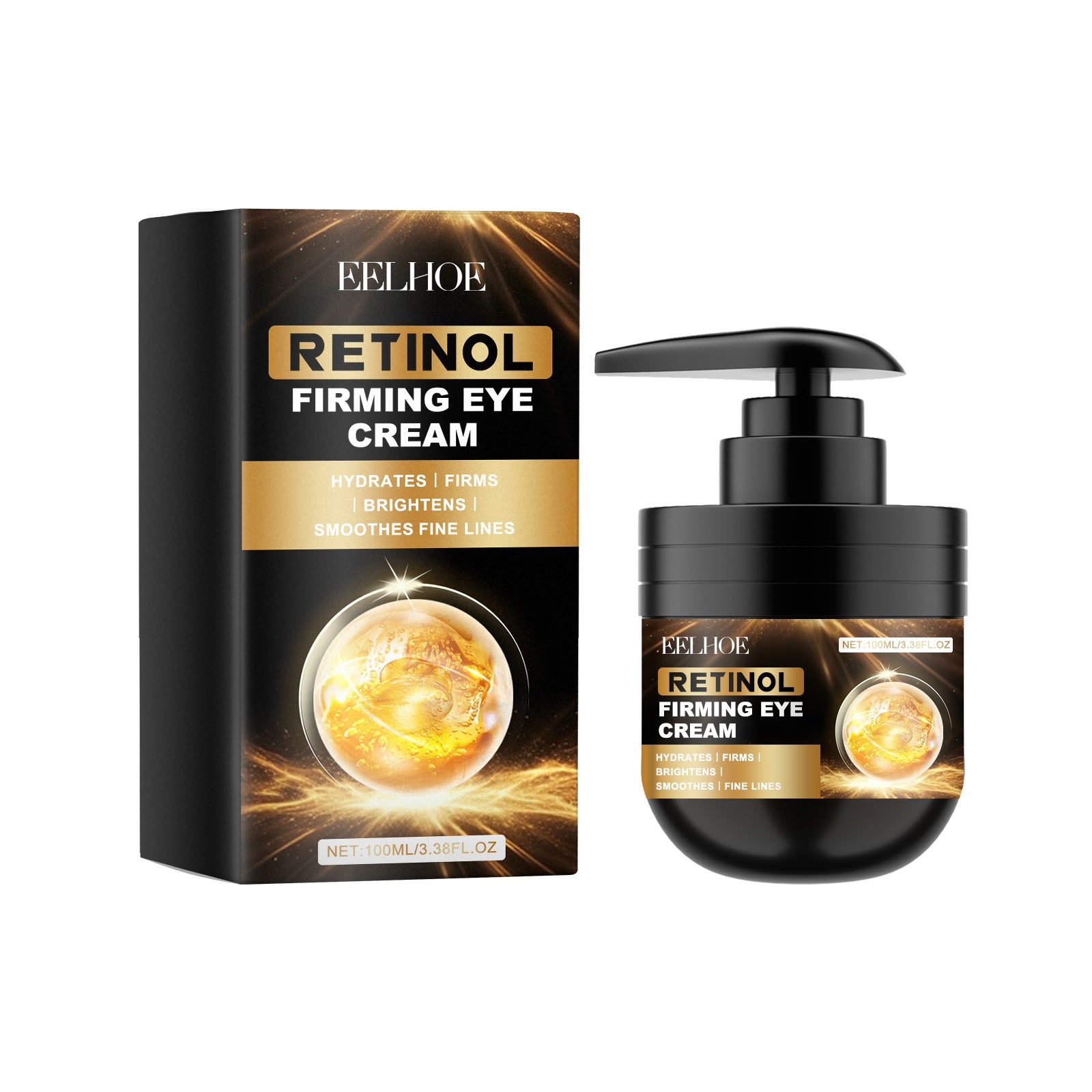 EELHOE Retinol Eye Cream – Fights fine lines and crow’s feet
