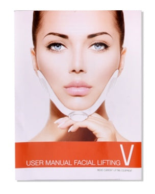 V-Shape Facial Slimming Massager - EMS Microcurrent Face Lifting Device for Jawline Contouring & Double Chin Reduction