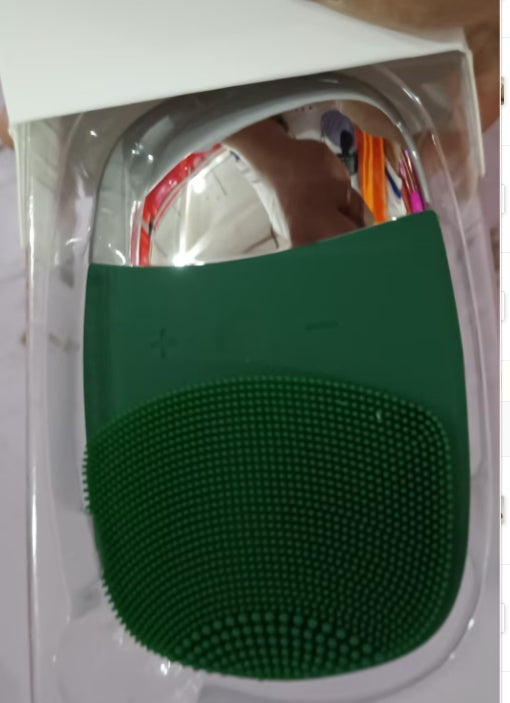 Electric Silicone Facial Cleansing Brush - Sonic Deep Pore Cleaner & Face Massager, IPX7 Waterproof