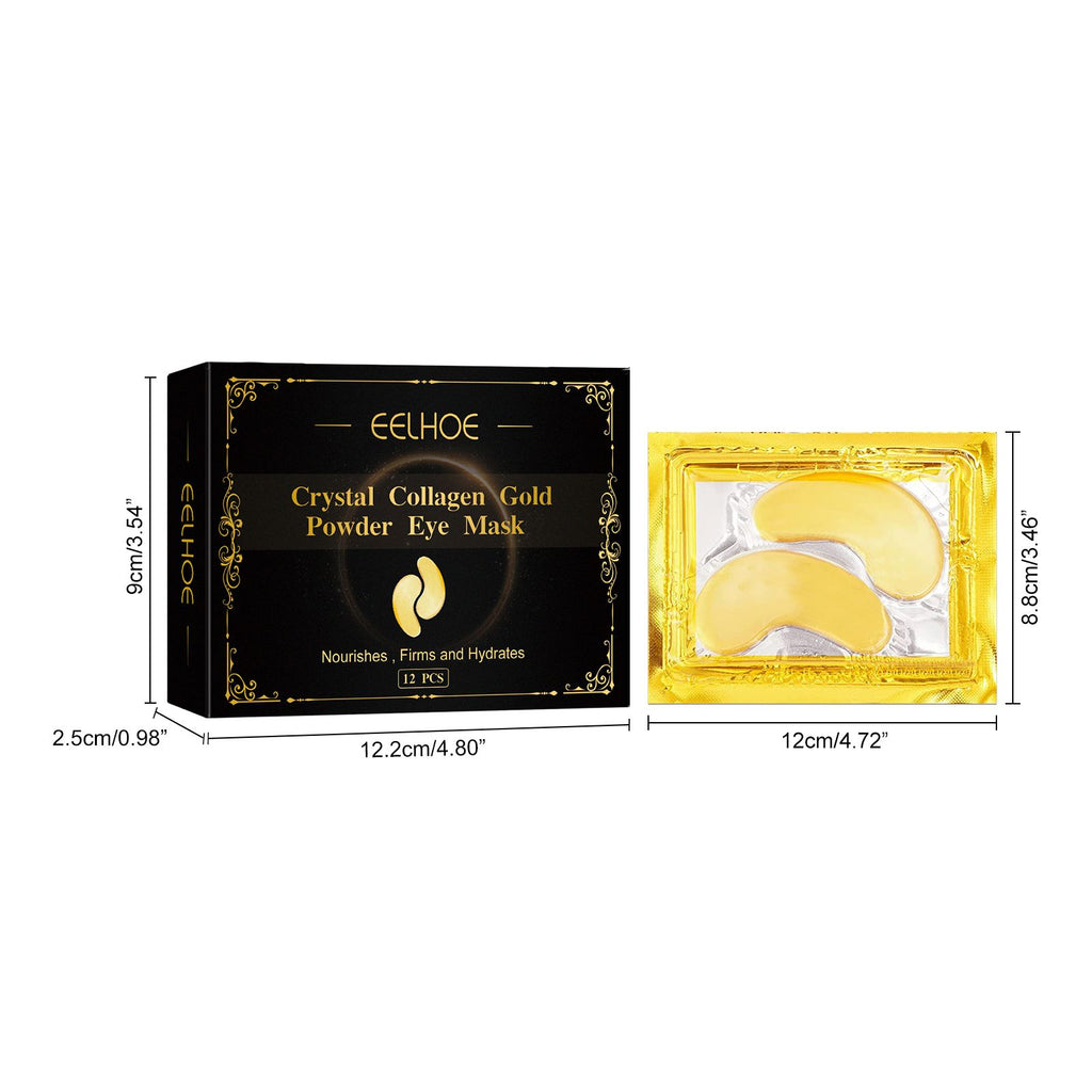 EELHOE Collagen Gold Eye Mask – Reduces dark circles and puffiness