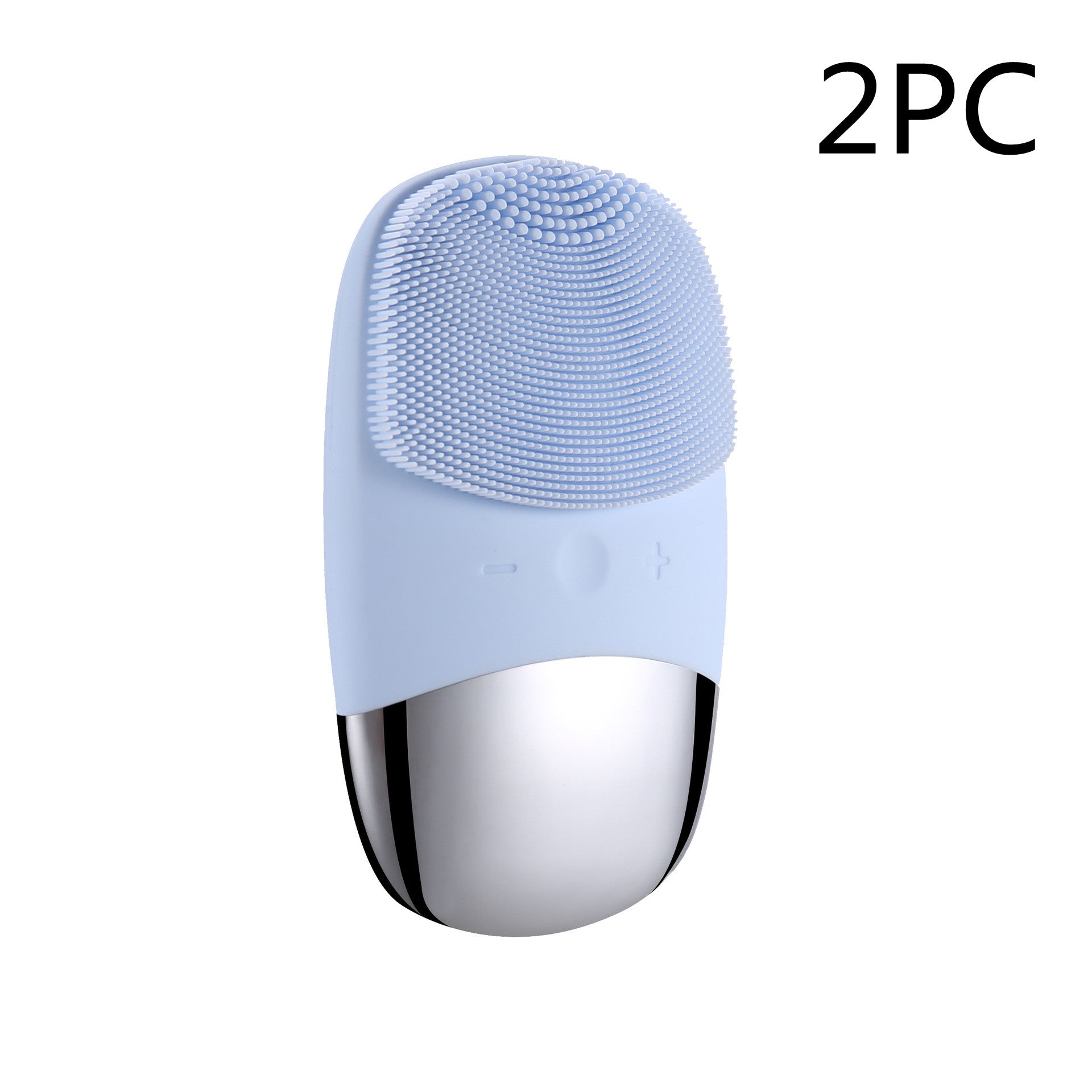 Electric Silicone Facial Cleansing Brush - Sonic Deep Pore Cleaner & Face Massager, IPX7 Waterproof