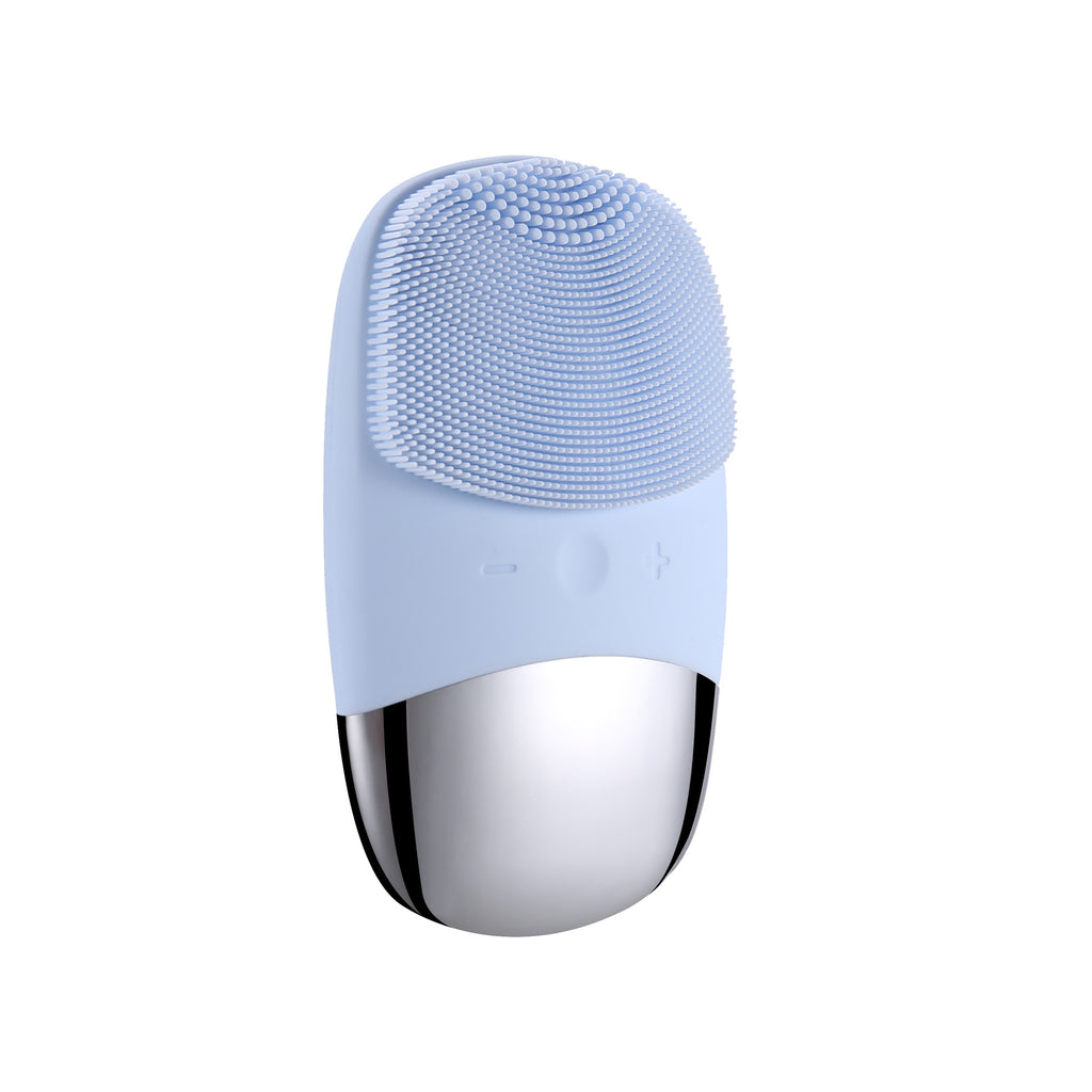 Electric Silicone Facial Cleansing Brush - Sonic Deep Pore Cleaner & Face Massager, IPX7 Waterproof