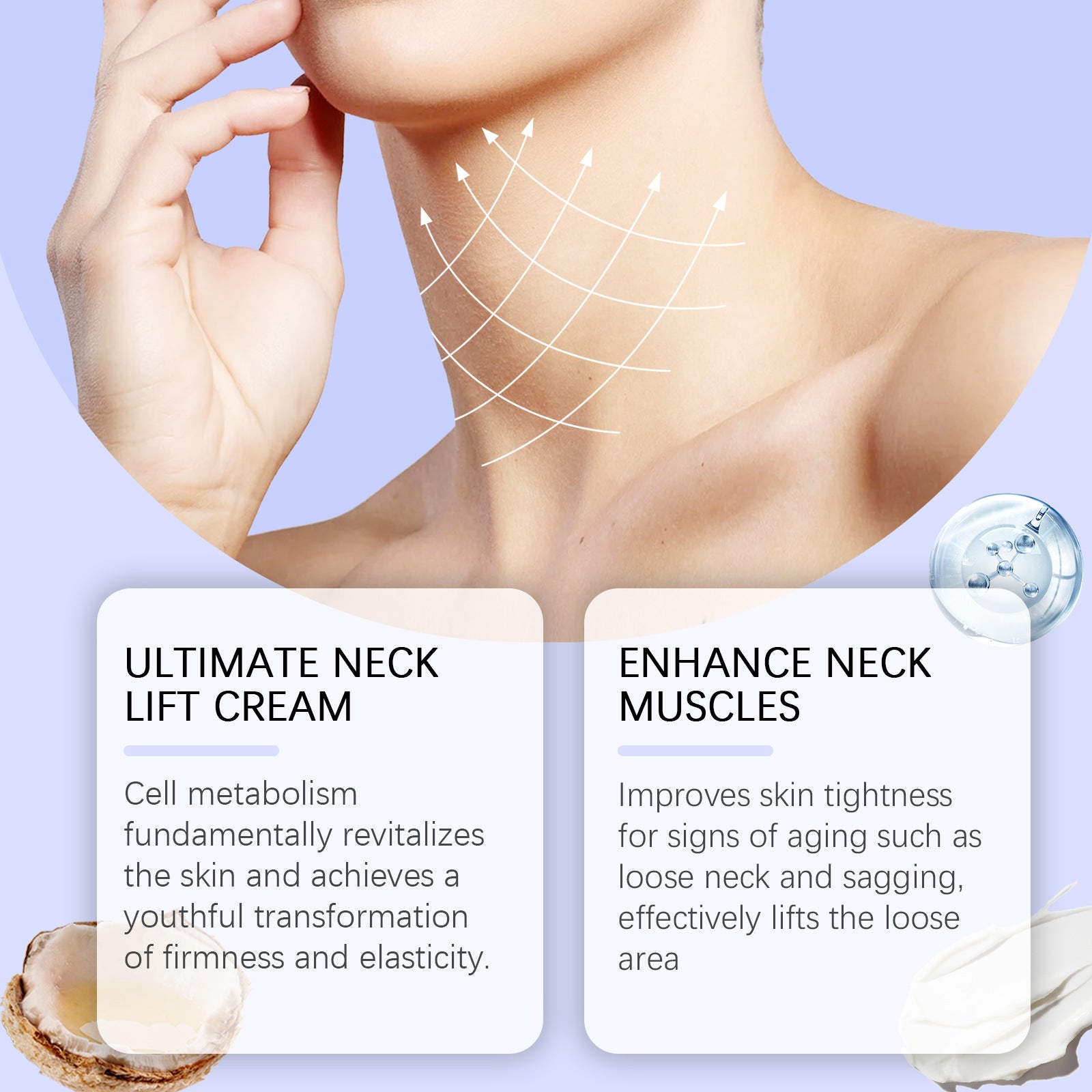 Youth-Restoring Neck Firming Cream – Erase Wrinkles & Sagging Naturally