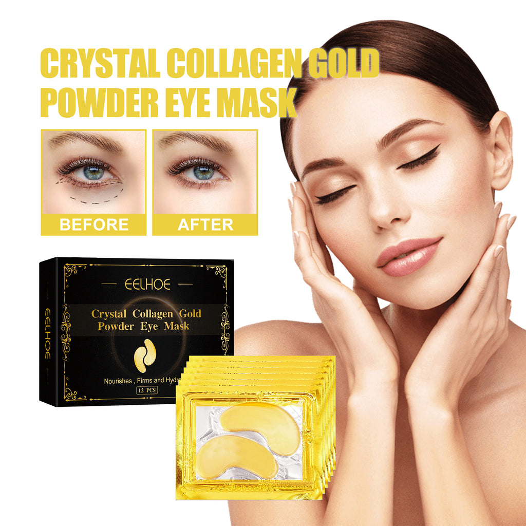 EELHOE Collagen Gold Eye Mask – Reduces dark circles and puffiness