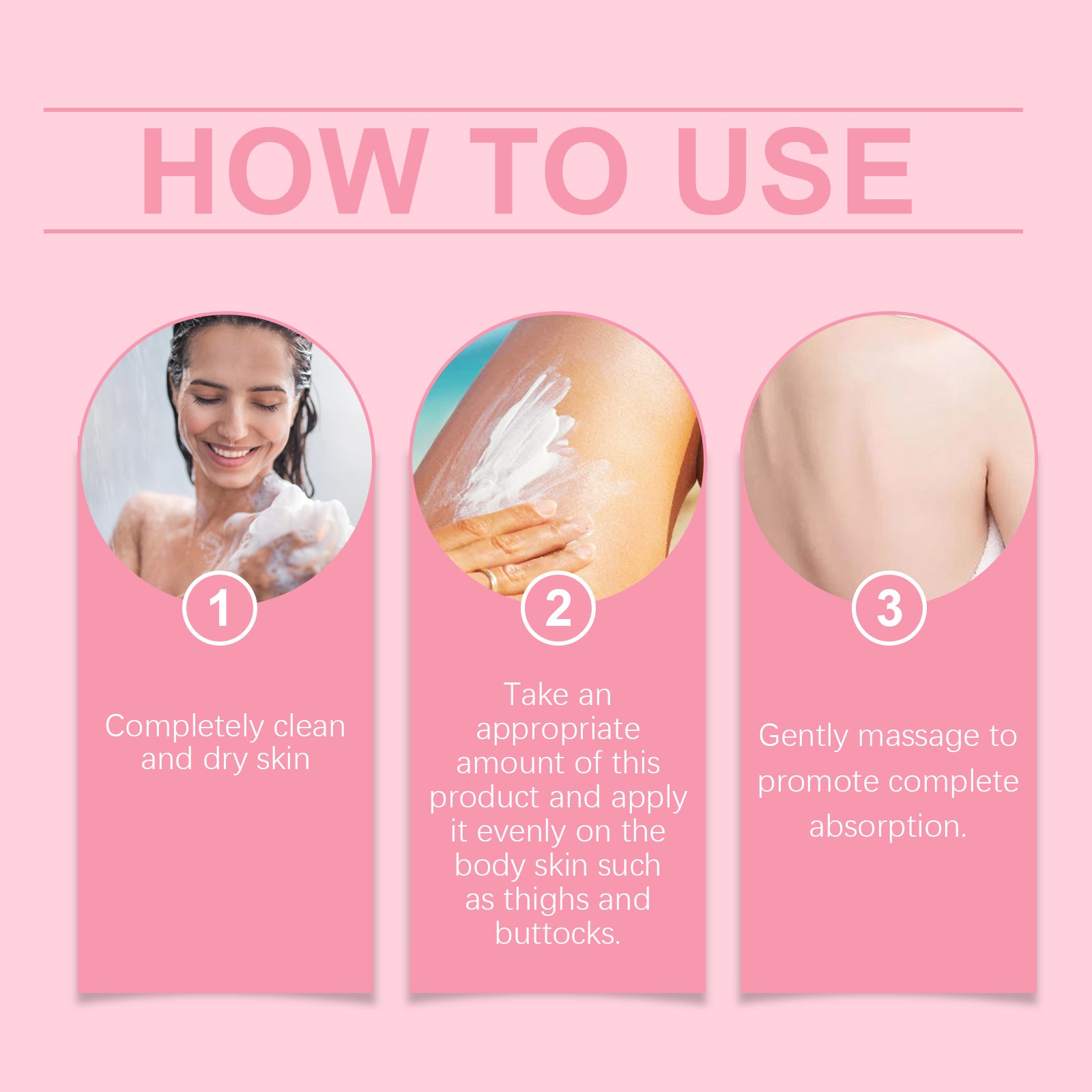 OceAura Strawberry Milk Body Cream Deep Hydrating, Nourishing, Hydrating, Firming And Brightening Body Cream