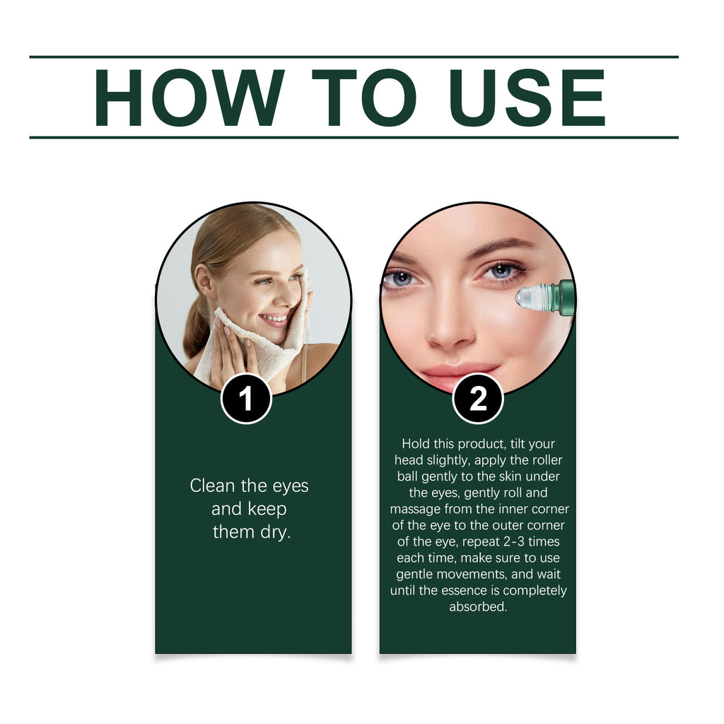 ⭐ Mint Eye Roller – Cooling Anti-Dark Circles Serum